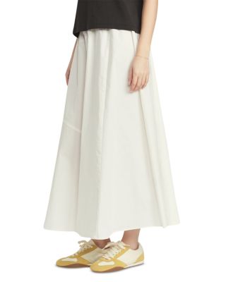 Poplin A Line Skirt