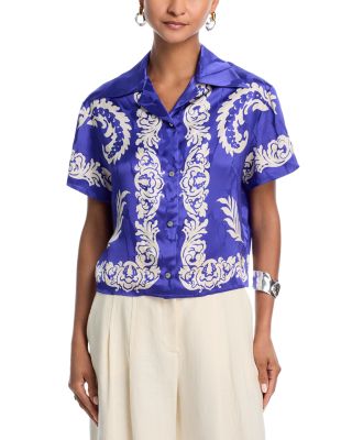 Etro - Printed Short Sleeve Shirt