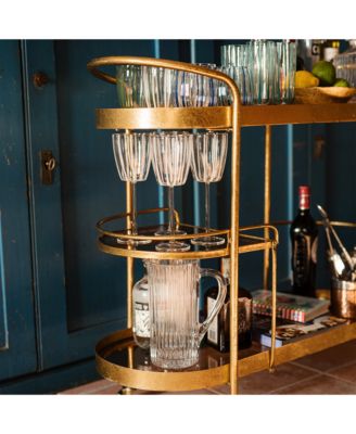 Nuovo Stripe Wine Glass