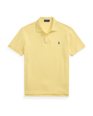 Custom Slim Fit Mesh Polo Shirt