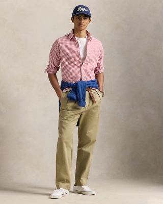 Classic Fit Gingham Oxford Shirt