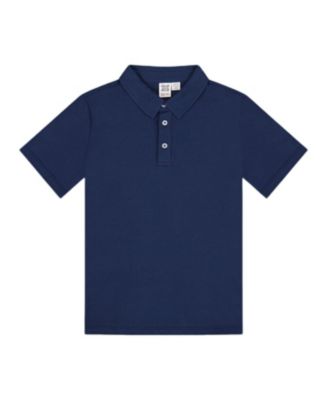 Deux par Deux - Boys' Short Sleeve Polo Shirt- Big Kid