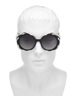 Vivi Round Sunglasses, 54mm