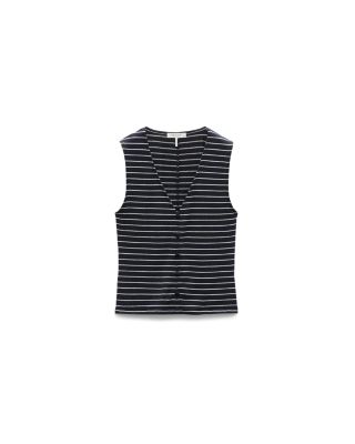 Knit Striped Vest Top