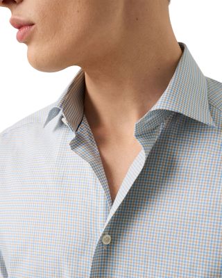 Printed Long Sleeve Button Front Shirt