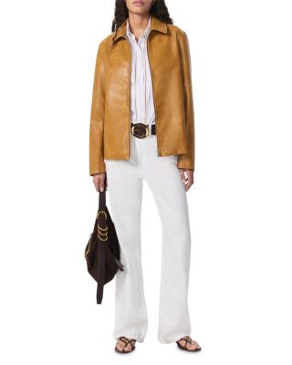 Jordie Faux Leather Jacket