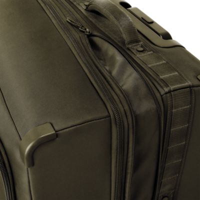 Sydney 25" Checked Rolling Suitcase, Dark Moss