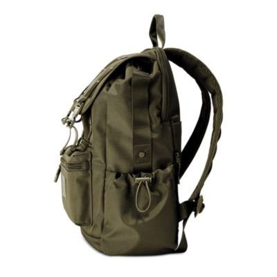 Brooklyn Flap Top Backpack, Dark Moss