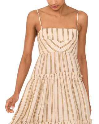 Square Neck Tiered Dress