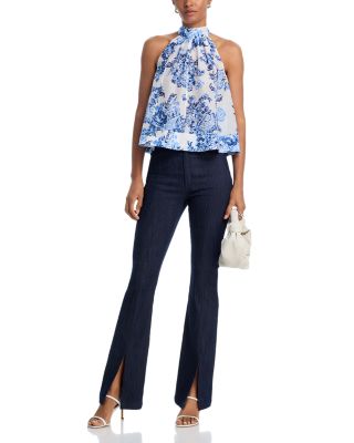 Coastal Bouquet Rashan Top