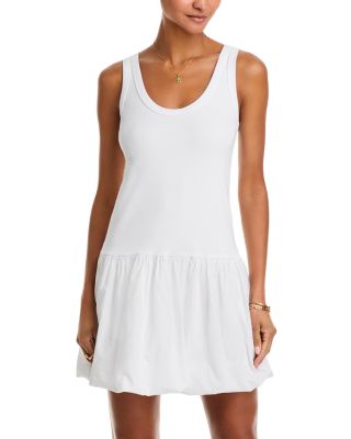 Isla Mixed Media Mini Dress