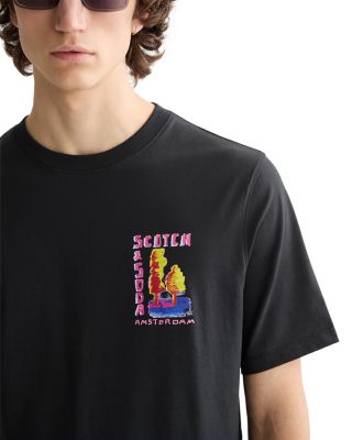 Regular Fit Graphic Logo Tee