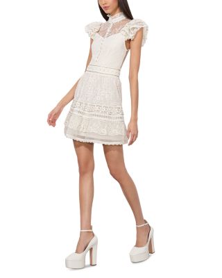 Vernita Embroidered Mini Dress