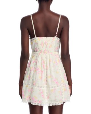 Docila Lace Trim Dress