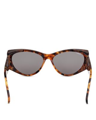 Hinge Cat Eye Sunglasses, 58mm