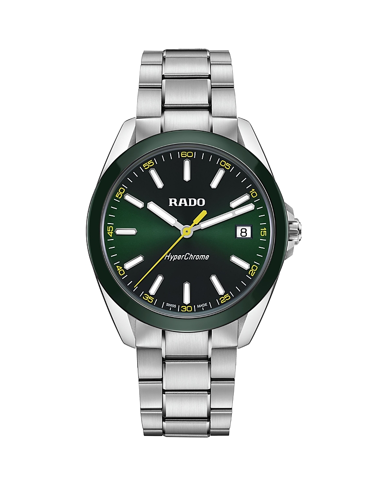 Rado Hyperchrome Watch, 42mm In Metallic
