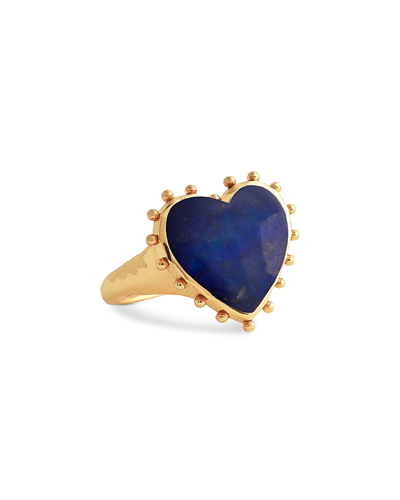 Anabel Aram Lapis Lazuli Heart Ring