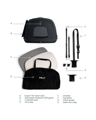 Crispin Impact Tested Pet Travel Crate (Medium)