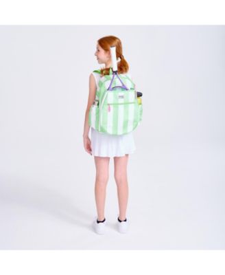  Girls' Cabana Stripe Junior Love Tennis Backpack