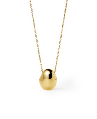 Ana Luisa - Gold Pendant Pebble Mini Necklace