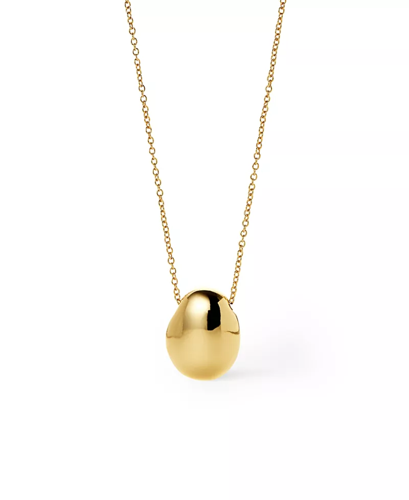 Ana Luisa Gold Pendant Pebble Mini Necklace