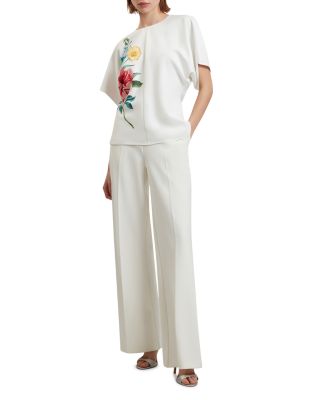 Lahnaa Slouch Sleeve Waisted Top