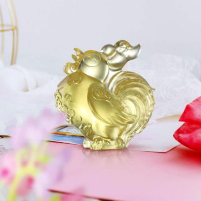 Ruyi's Twelve Blessings - First Light Champion Zodiac Crystal Figurine