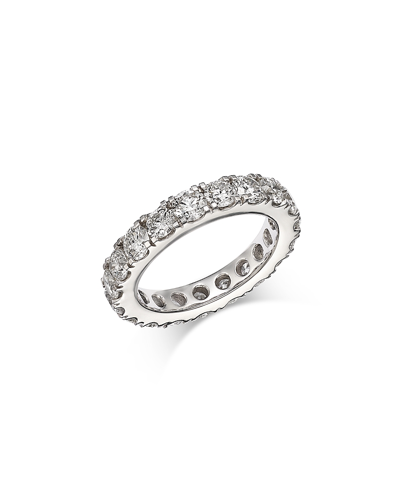 Bloomingdale's Fine Collection Certified Diamond Eternity Band in 14K White Gold, 4.0 ct. t. w.