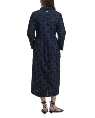 Melissa Eyelet Midi Dress