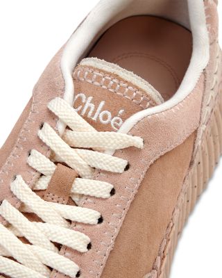 Women's Nama Suede Platform Low Top Sneakers