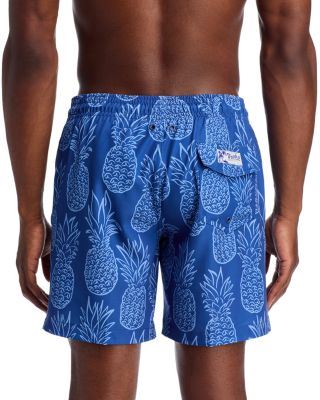 Sano Pineapple Print  6.5" Swim Trunks