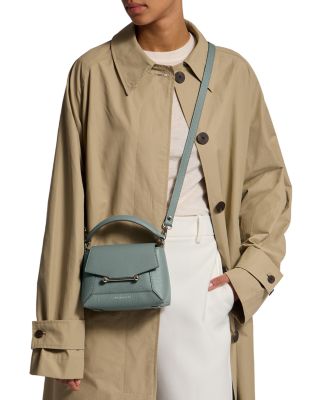 Mosaic Nano Leather Top Handle Bag