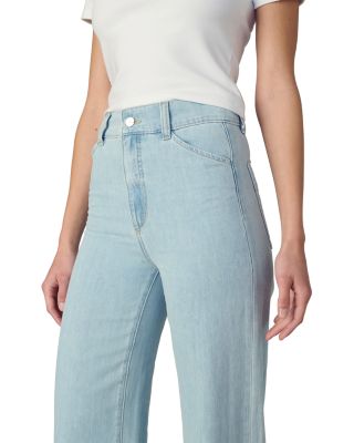 The Mia High Rise Wide-Leg Sweatpants Jeans in Like Minded