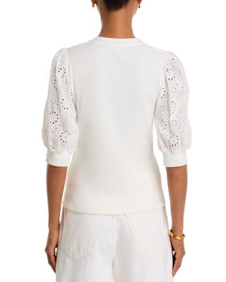 Kaleigh Mixed Media Tee