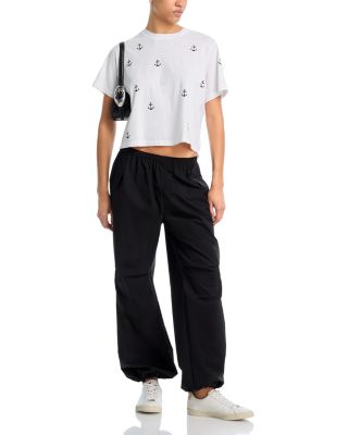 Haley Anchor Print Tee - Exclusive