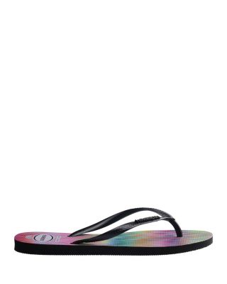 Women's Slim Bright Flip Flop Sandals