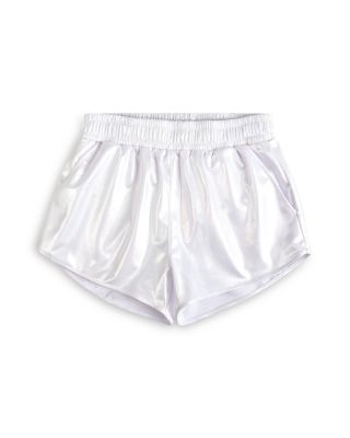 Girls' Metallic Shorts - Big Kid