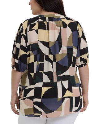 Short Puff Sleeve Popover Top