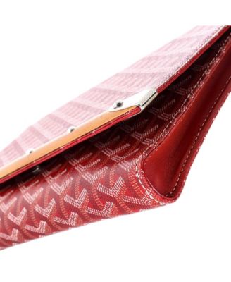 MM Monte Carlo Clutch Coated Canvas