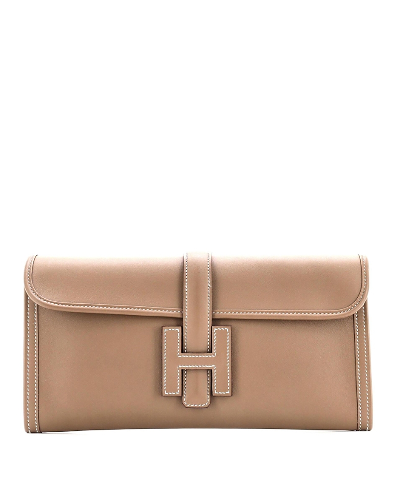 PRE-OWNED HERMES PRE-OWNED HERMES 29 JIGE ELAN CLUTCH SWIFT