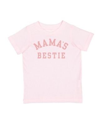 Sweet Wink - Girls' Mama's Bestie Short Sleeve T-Shirt - Baby, Little Kid, Big Kid