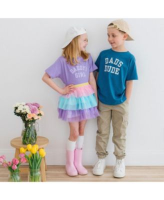 Boys' Dad's Dude Short Sleeve T-Shirt - Baby, Little Kid