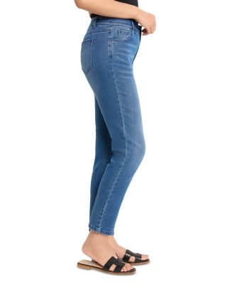 High Rise Straight Leg Jeans in Uptown