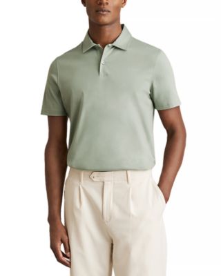 REISS - Earl Airwater Finish Polo Shirt
