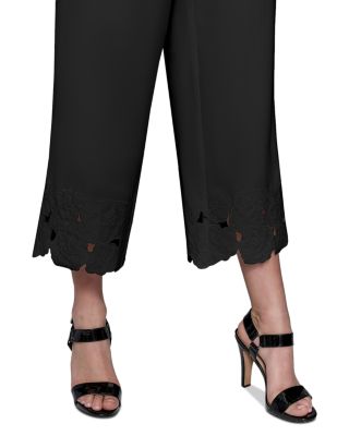 Flora Cut Out Cropped Pants