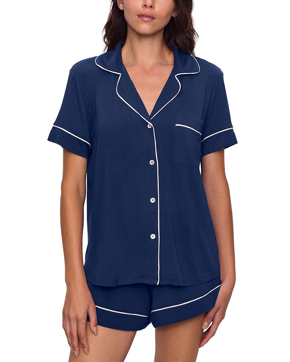 Eberjey Gisele Relaxed Short Sleeve Top & Shorts