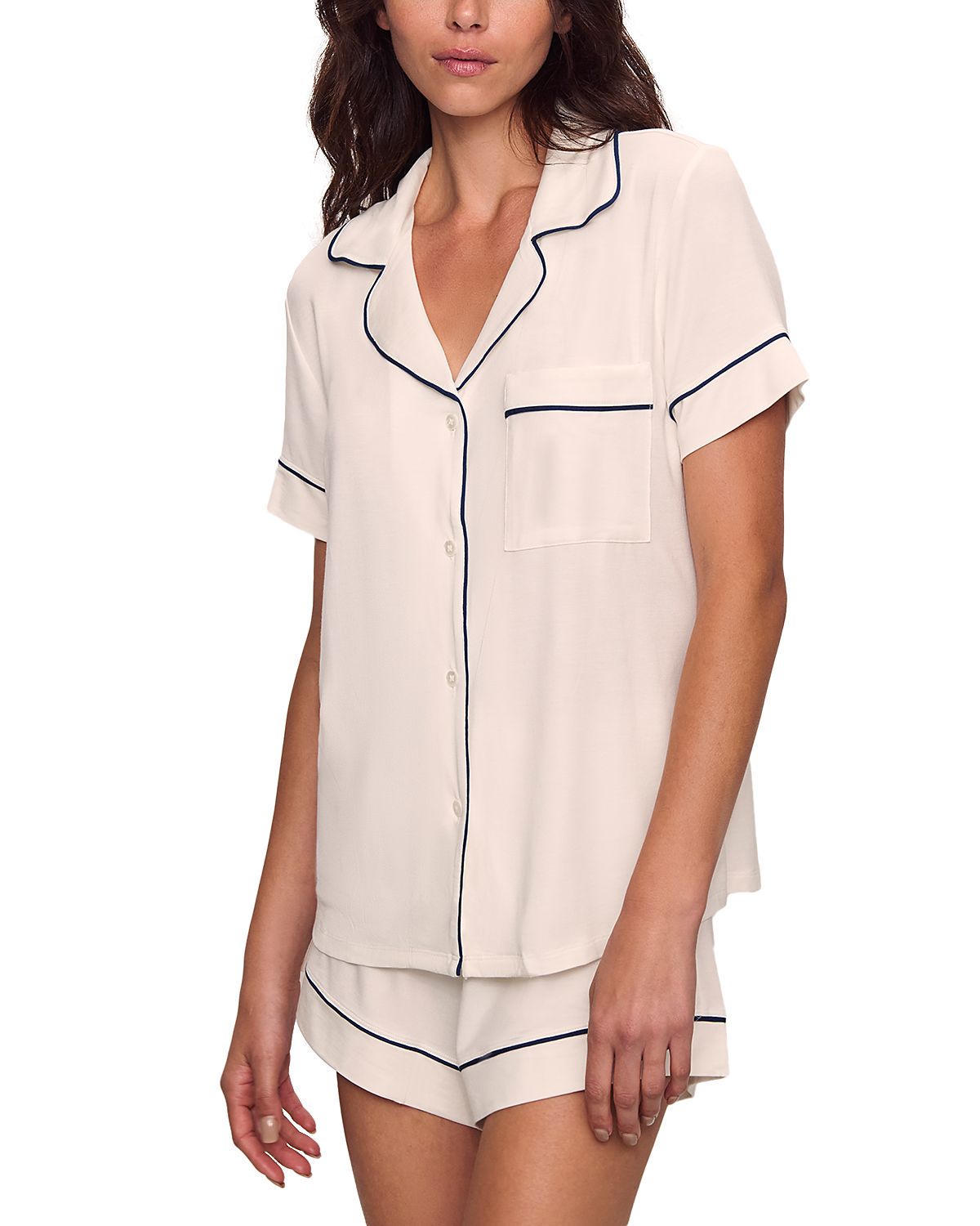 Eberjey Gisele Relaxed Short Sleeve Top & Shorts
