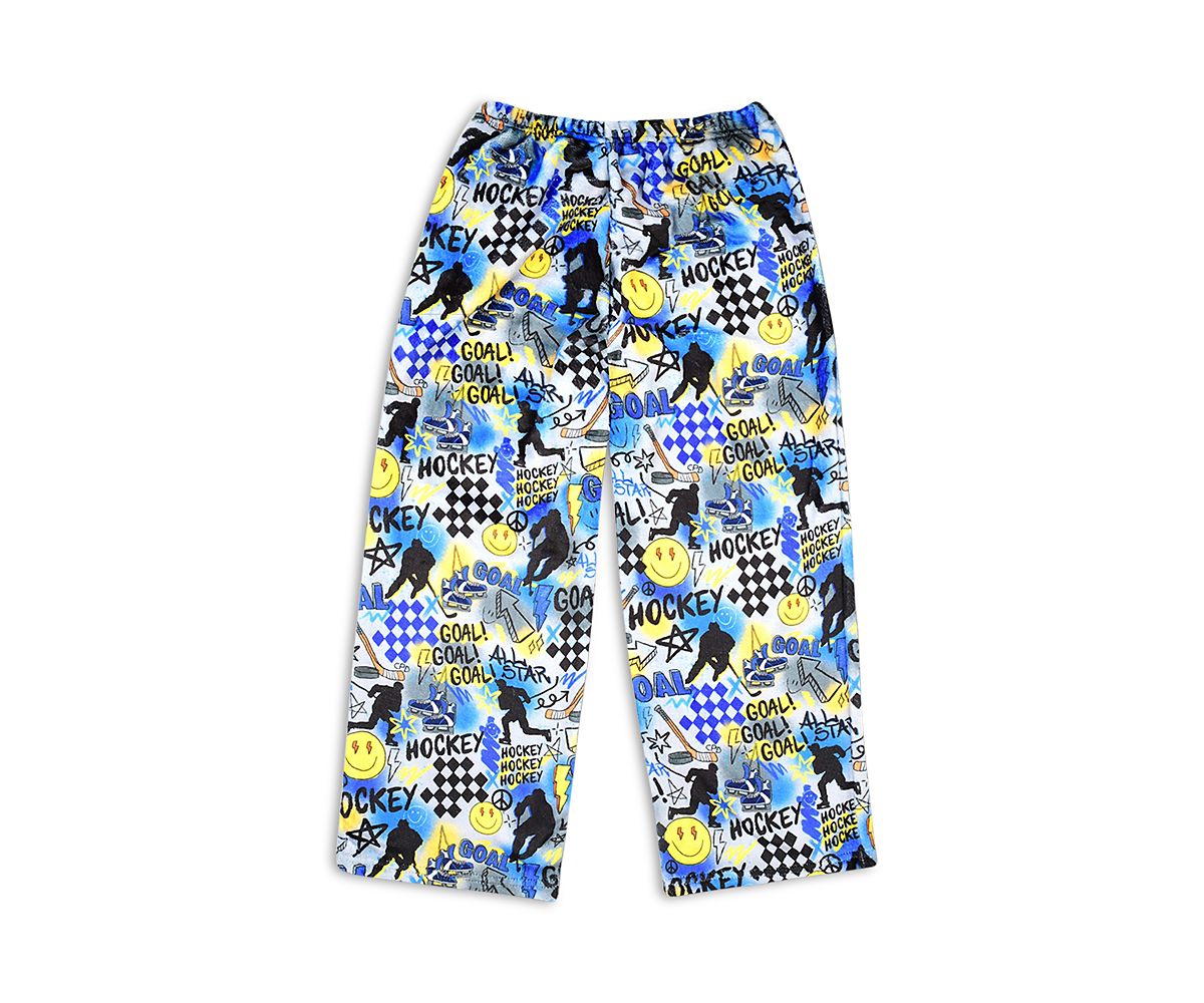 Iscream Boys' Corey Paige Hockey Plush Pants - Big Kid