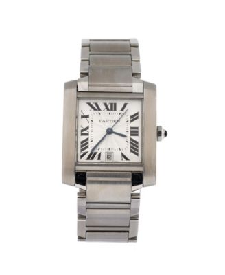 Pre-Owned Cartier - Tank Francaise Automatic Watch in Stainless Steel 28mm