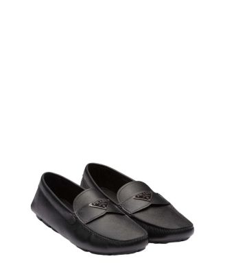 Prada - Men's Saffiano Leather Driver Loafers